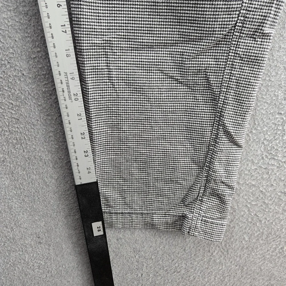 Levi's Men Pants L/G Black Check Chino Button Relaxed Logo